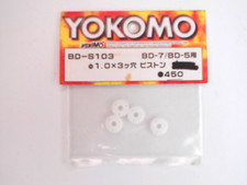 Yokomo BD-5/BD-7 1,0 mm x 3 fori pistoni (4 pz) BD-S103 nuovo