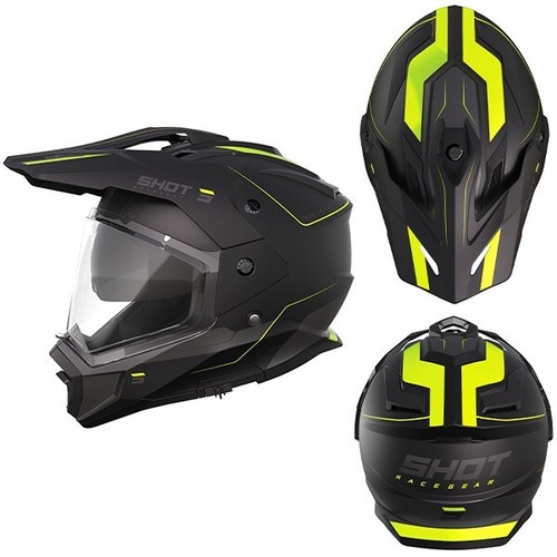 Casco integrale moto enduro - casco,