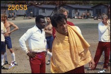 PELÉ, Stallone, Osvaldo Ardiles, Fuga alla Vittoria film, film, raro, orig. diapositiva