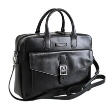 Borsa Tracolla Cartella Porta-Pc The Bridge 46333001 Uomo 100% Pelle Nero