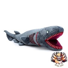 NUOVO ZHONGXIN MADE peluche squalo con volant 52 cm | morbido regalo per anim...