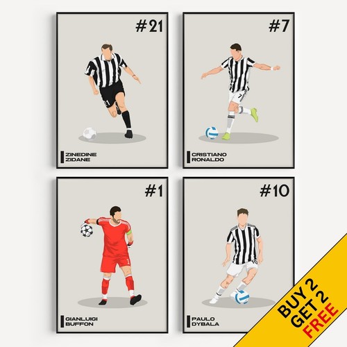 Juventus poster calcio - -,