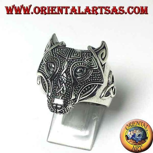 Anello argento 925 testa - in,