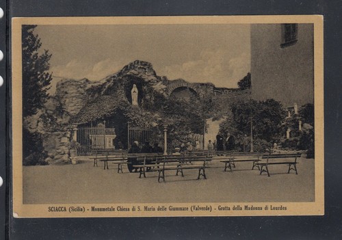 Cartolina schiacca chiesa - schiacca, s
