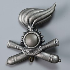 Fregio da basco berretto militare Artiglieria da campagna semovente esercito