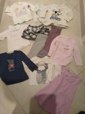 Preparo Lotto stock abbigliamento bambina 9 e 12 mesi NR 23 pezzi