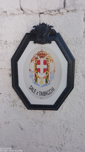 Antica insegna sale tabacchi - sale, e