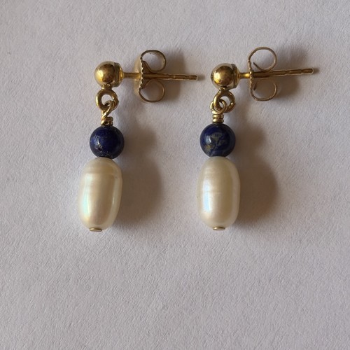 Orecchini oro 14kt con - orecchini, in