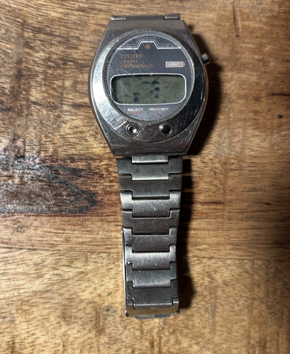 Raro orologio digitale - , citizen