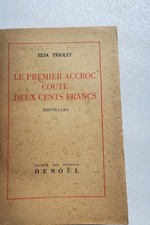 TRIOLET ELSA. Le Premier