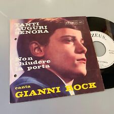 7" ITALY 1964 Gianni Rock ‎– Tanti Auguri Senora - Massimo Ranieri / PROMO RARO