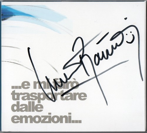 Massimo ranieri signed album - massimo,