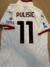 Maglia Milan 2024-25 away match worn issued Pulisic serie a trikot stock pro