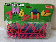 Lettere magnetiche un corsivo
