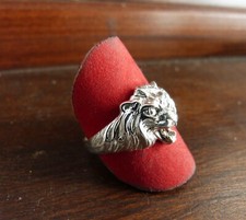 ANELLO TESTA di LEONE Argento