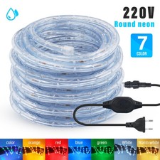 Tubo luminoso LED 230V tubo luminoso 1-25m Xmas giardino esterno festa Natale