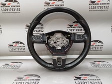 VOLANTE MULTIFUNZIONE STERZO IN PELLE VOLKSWAGEN PASSAT 2011 3C8419091BE NERO K4