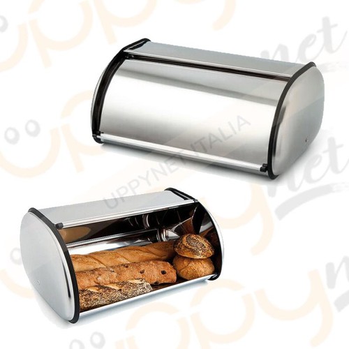 Portapane max acciaio inox - acciaio,