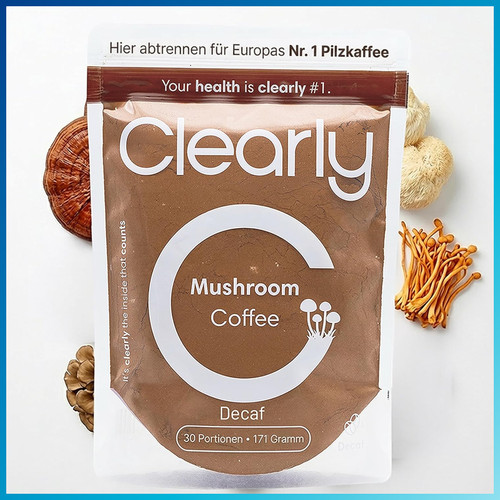 Mushroom coffee decaffeinato - coffee,