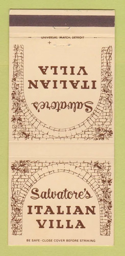 Copertina matchbook - copertina,