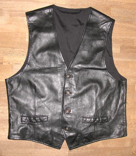 Gilet uomo in - gilet, pelle
