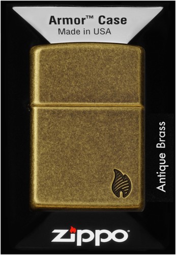 Zippo armor flame - armor,