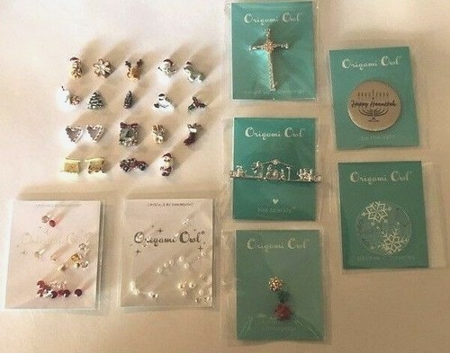 Charm origami gufo natale 2020 - charm,