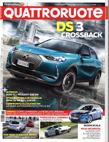 Quattroruote giugno 2019 ds - giugno,