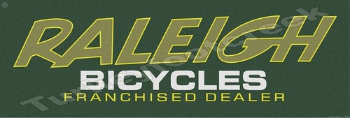 Insegna metallo raleigh - insegna,