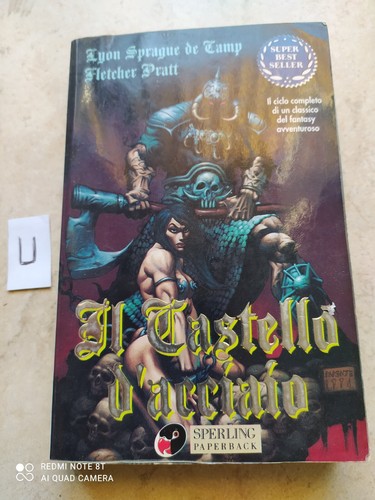 Libro castello acciaio - libro, d'acciaio