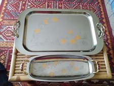 Coppia VASSOI Gedis ACCIAIO