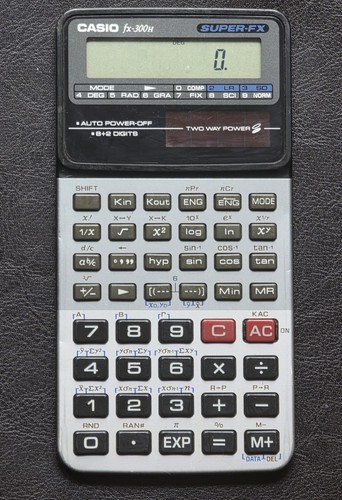 Vintage casio 300h - vintage, fx-300h