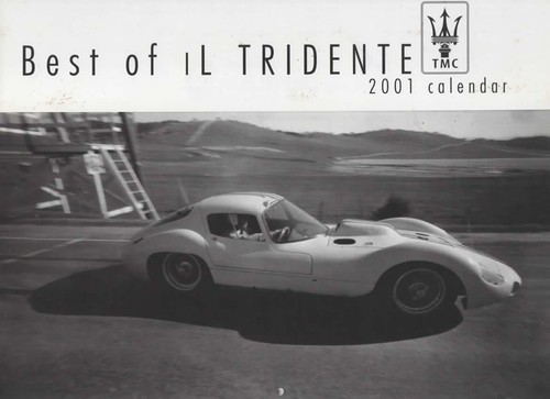 Calendario maserati club - maserati, 2001