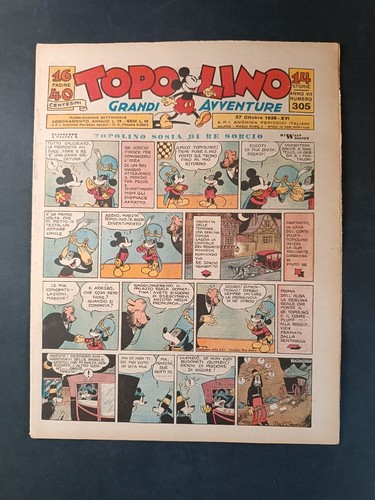 Fumetto topolino grandi - topolino,