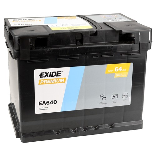 Exide ea640 premium batteria - exide,