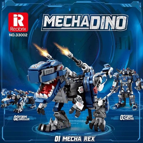 Reobrix 33002 mecha dino - reobrix,