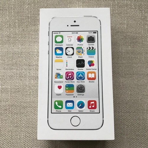 Iphone empty box - box, w/interior