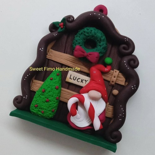 Porticina elfo babbo - babbo, natale