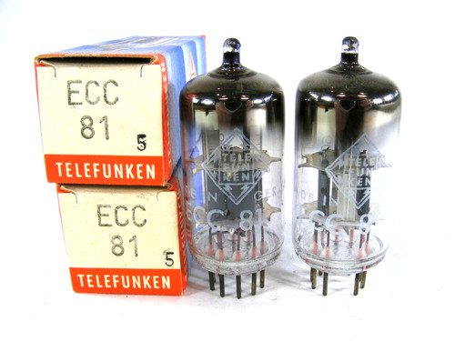 Ecc81 12at7 telefunken - ecc81,