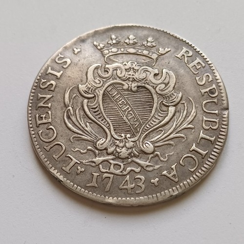Silver coin scudo - silver,