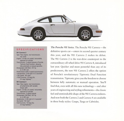 Porsche 911 964 944 928 - 964, s2