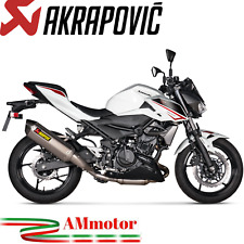 Akrapovic Kawasaki Z 400 2020 Terminale Di Scarico Per Moto In Titanio Omologato