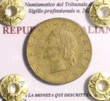 Repubblica Italiana 20 LIRE 1957 SPL Sigillata Moneta Italia Italian coins