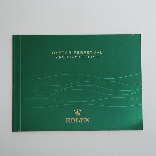 Rolex yatch master booklet - yatch-master,