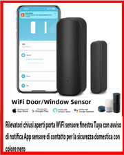 Tuya Zigbee Sensore per porte e finestre Allarme di sicurezza domestica