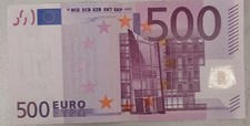 Banconota da 500 Duisenberg euro Serie X in discrete condizioni