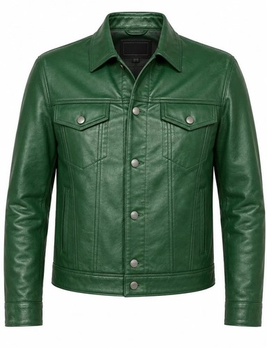 Giacca pelle uomo - , camionista