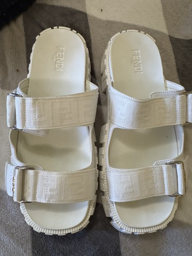 Sandali uomo fendi bianchi - sandali, con