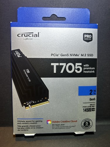 Crucial t705 pcie gen5 - crucial, 2
