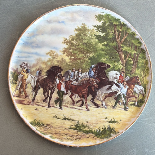 Piatto porcellana limoges - in,